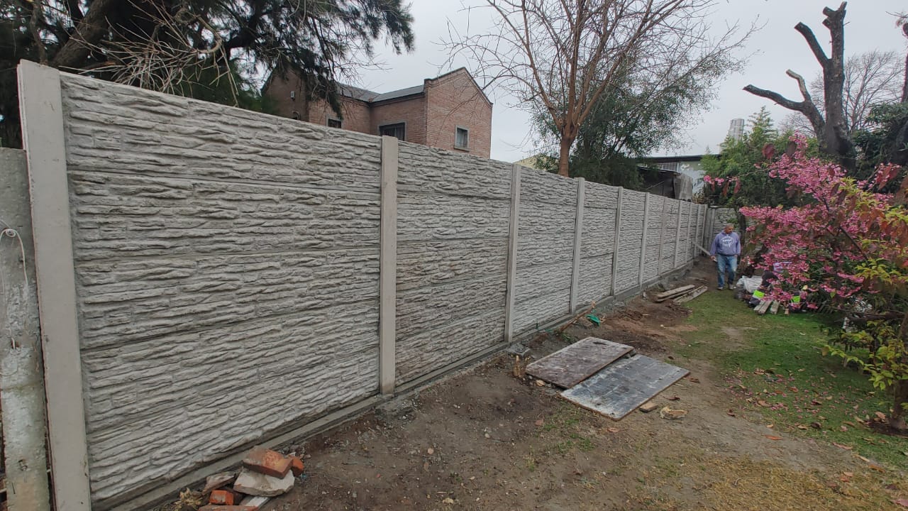Obra de hormigón armado en construcción